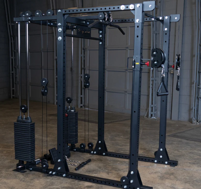 New 2025 Body-Solid Power Rack with Cable System