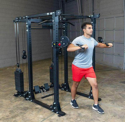 New 2025 Body-Solid Power Rack with Cable System