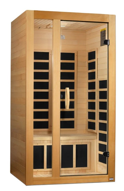 Dynamic Saunas Gracia 1-2 Person Low EMF FAR Infrared Sauna (New 2025)