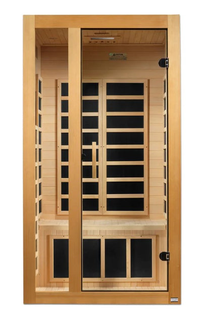 Dynamic Saunas Gracia 1-2 Person Low EMF FAR Infrared Sauna (New 2025)