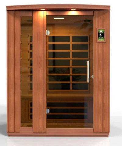 Dynamic Saunas Dynamic Lugano 3-Person Low EMF FAR Infrared Sauna (New 2025)