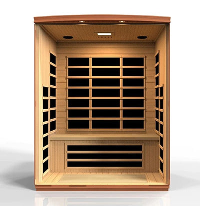 Dynamic Saunas Dynamic Lugano 3-Person Low EMF FAR Infrared Sauna (New 2025)