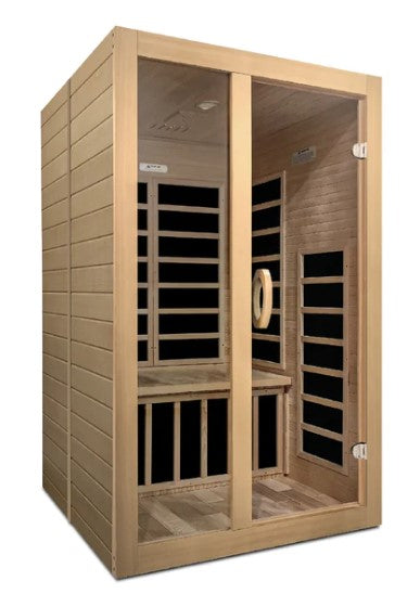 Dynamic Saunas Santiago 2 Person Low EMF FAR Infrared Sauna (New 2025)