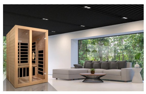 Dynamic Saunas Santiago 2 Person Low EMF FAR Infrared Sauna (New 2025)