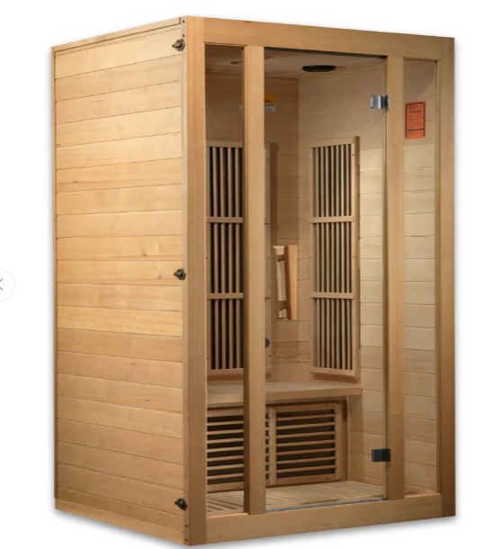 Dynamic Saunas Maxxus Seattle 2-Person Low EMF (Under 8MG) FAR Infrared Sauna (New 2025)