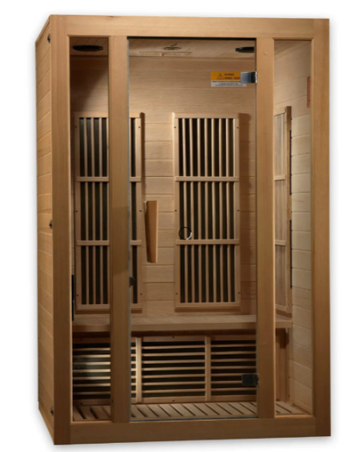 Dynamic Saunas Maxxus Seattle 2-Person Low EMF (Under 8MG) FAR Infrared Sauna (New 2025)