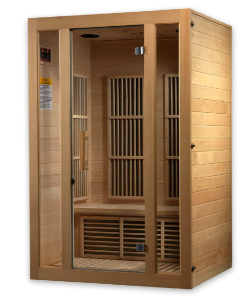 Dynamic Saunas Maxxus Seattle 2-Person Low EMF (Under 8MG) FAR Infrared Sauna (New 2025)