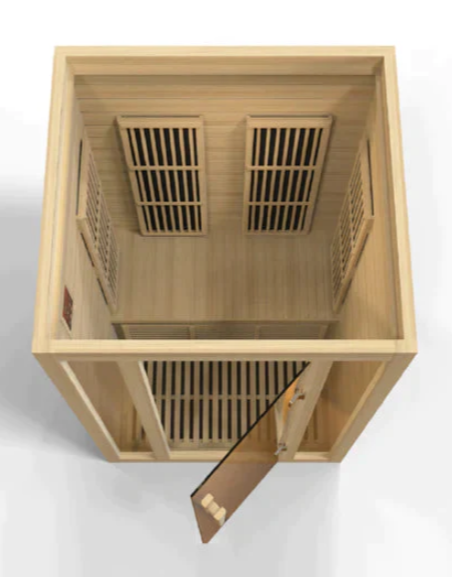 Dynamic Saunas Maxxus Seattle 2-Person Low EMF (Under 8MG) FAR Infrared Sauna (New 2025)