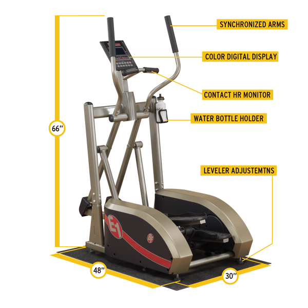 New 2025 Body-Solid BF Center Drive Elliptical