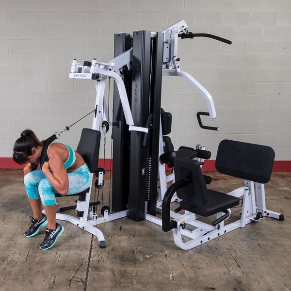New 2025 Body-Solid EXM3000LPS 2 Stack Gym System with Leg Press