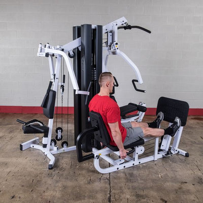 New 2025 Body-Solid EXM3000LPS 2 Stack Gym System with Leg Press