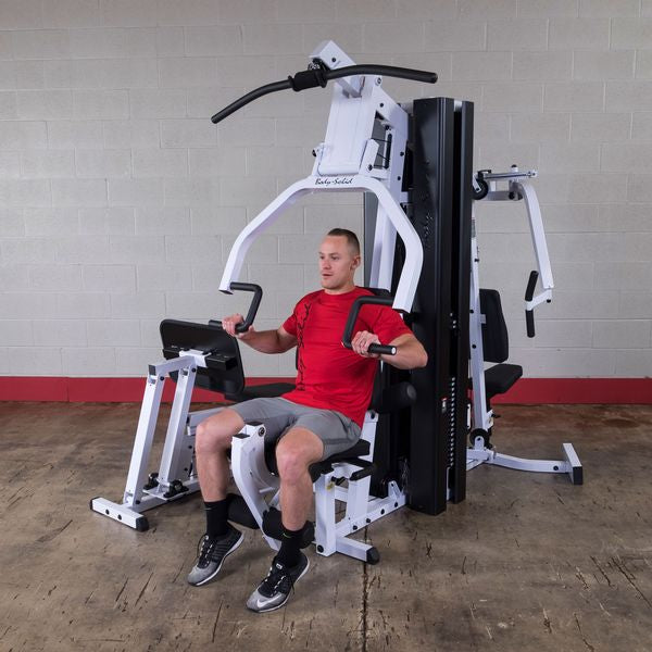New 2025 Body-Solid EXM3000LPS 2 Stack Gym System with Leg Press
