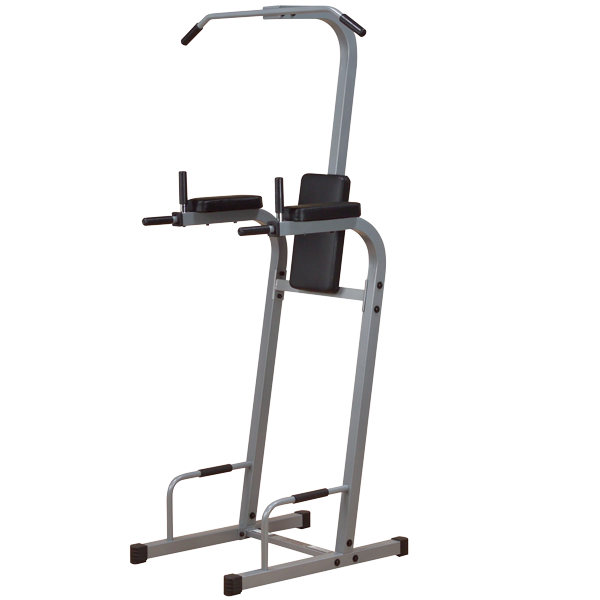 New 2025 Body-Solid Vertical Knee Raise, Push Up, Pull Up, Chin & Dip Station