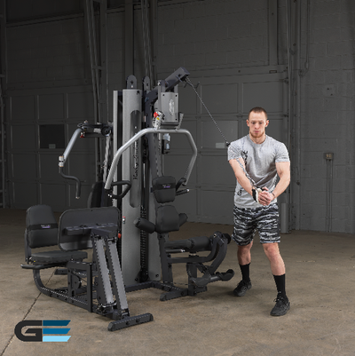 New 2025 Body-Solid G9S Commercial Two Stack Gym with Leg Press