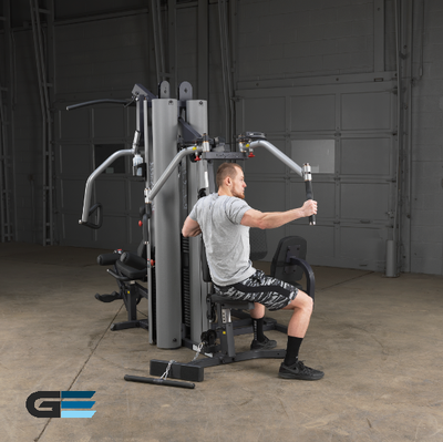 New 2025 Body-Solid G9S Commercial Two Stack Gym with Leg Press