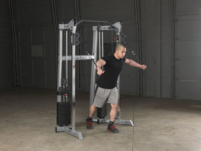 New 2025 Body-Solid Compact 2 Stack Commercial Functional Trainer