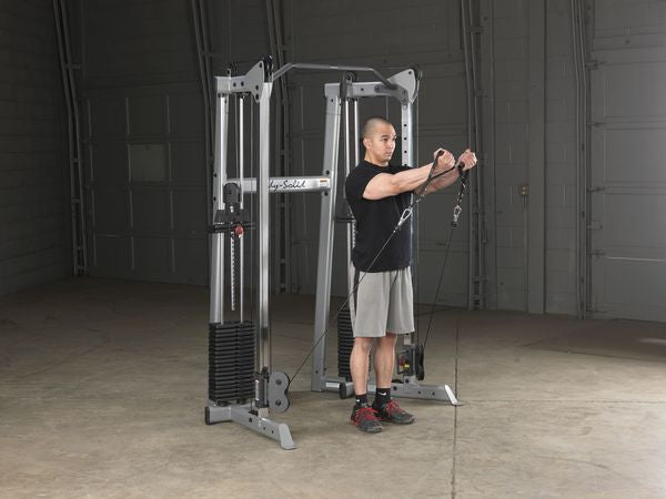 New 2025 Body-Solid Compact 2 Stack Commercial Functional Trainer