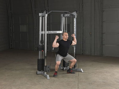 New 2025 Body-Solid Compact 2 Stack Commercial Functional Trainer