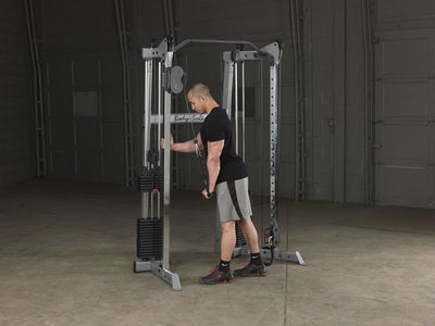 New 2025 Body-Solid Compact 2 Stack Commercial Functional Trainer