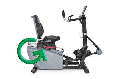 New 2025 HCI Fitness CardioStep Recumbent Cross Trainer