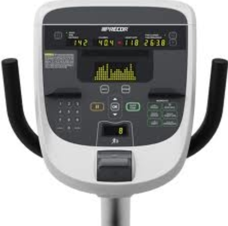 Precor UBK 835 Upright Bike w/p30 Console