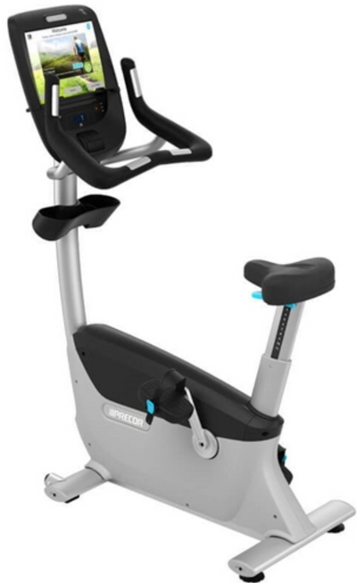 Precor UBK 885 Upright Bike w/ P82 Console