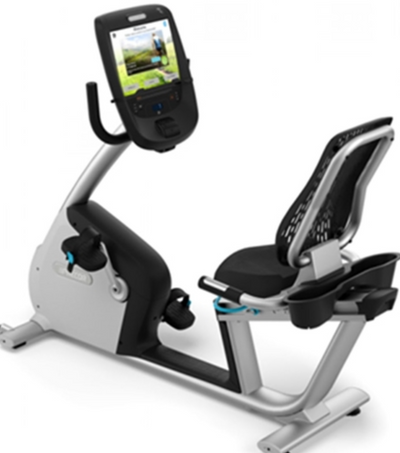 Precor RBK 885 Recumbent Bike w/ P82 Console