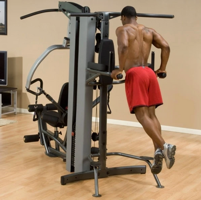New 2025 Body-Solid Fusion Vertical Knee-Raise Dip Station FKR