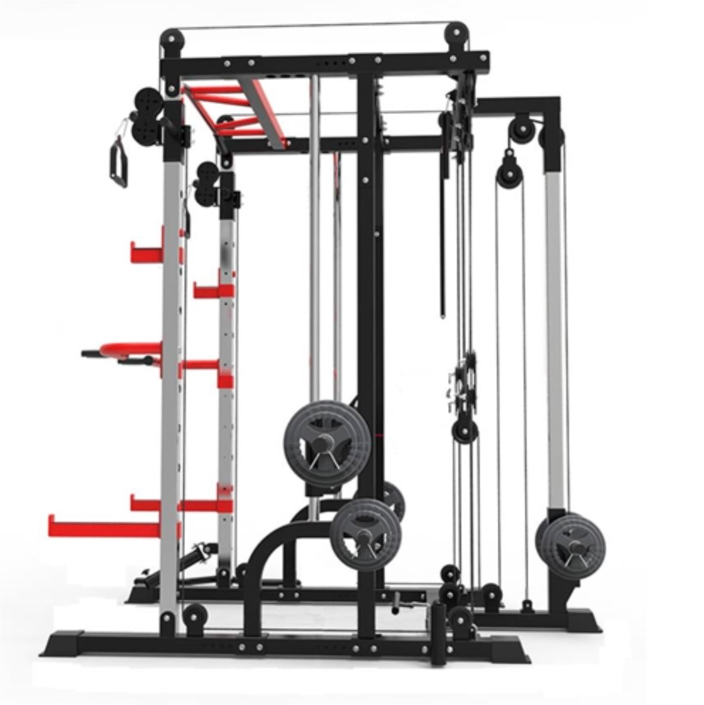Smith Machine Elite with Dual Pulley System & Assembly (New 2025)