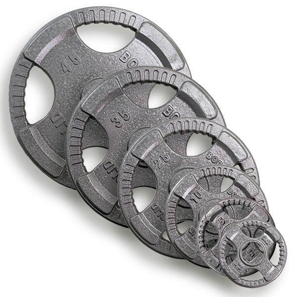 Body Solid Iron Grip Olympic Weight Set (255 lbs, 355 lbs or 455 lbs)