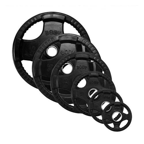 Body Solid Rubber Grip Olympic Plate Weight Set