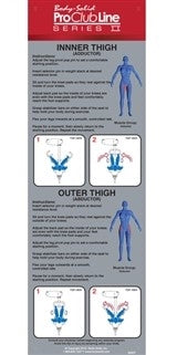 New 2025 Body-Solid Series II Inner and Outer Thigh Machine