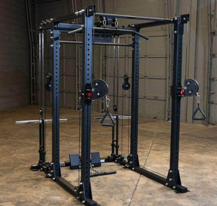 New 2025 Body-Solid Power Rack with Cable System