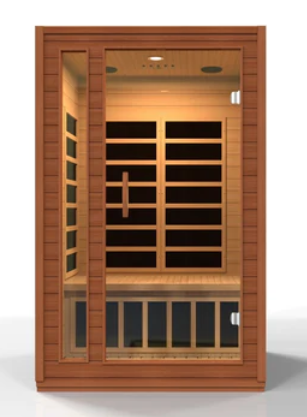 Dynamic Cordoba Elite 2-Person Ultra Low EMF FAR Infrared Sauna (Canadian Hemlock) ( New 2025)