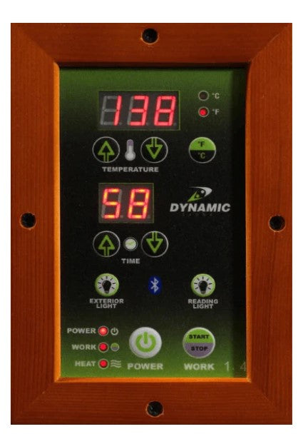 Dynamic Saunas San Marino 2-Person Low EMF FAR Infrared Sauna (New 2025)