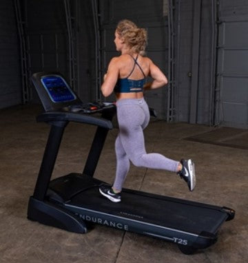 New 2025 Body-Solid T25 Endurance Folding Treadmill