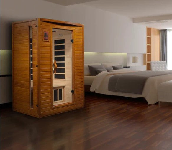 Dynamic Saunas Versailles 2-Person Low EMF FAR Infrared Sauna (New 2025)