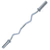 New 2024 Body-Solid Olympic 47" Chrome Curl Bar (OB47C)