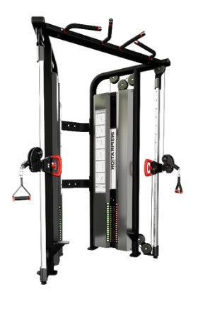 Crossover exercise pulley - Dual Adjustable Pulley - TECHNOGYM - high / low  / with pull-up bar