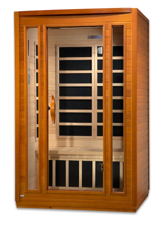 Dynamic "San Marino Elite" 2-Person Ultra Low EMF FAR Infrared Sauna (Canadian Hemlock) (New 2025)