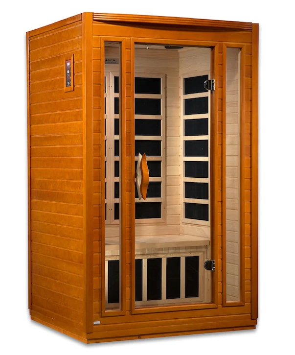 Dynamic "San Marino Elite" 2-Person Ultra Low EMF FAR Infrared Sauna (Canadian Hemlock) (New 2025)
