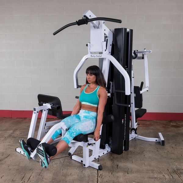 New 2025 Body-Solid EXM3000LPS 2 Stack Gym System with Leg Press