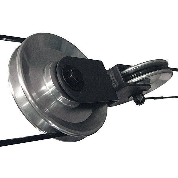 Body shop solid pulley