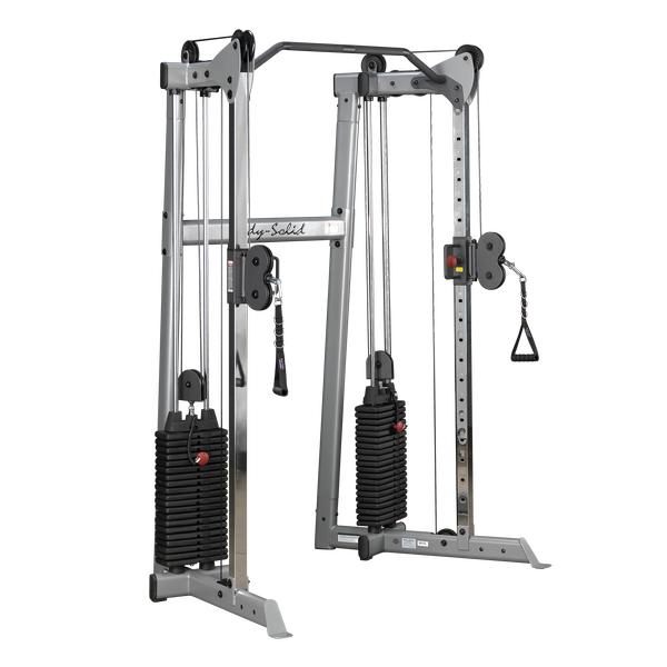 New 2025 Body-Solid Compact 2 Stack Commercial Functional Trainer
