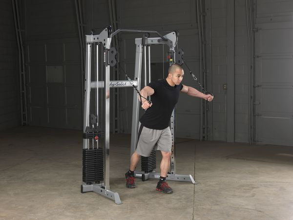 New 2025 Body-Solid Compact 2 Stack Commercial Functional Trainer
