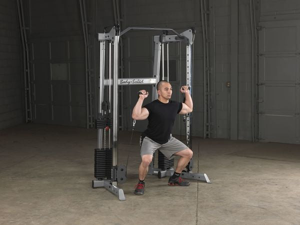 New 2025 Body-Solid Compact 2 Stack Commercial Functional Trainer