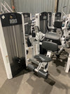 Life Fitness Signature Series Strength Gym Package - White Frame and Charcoal Pads