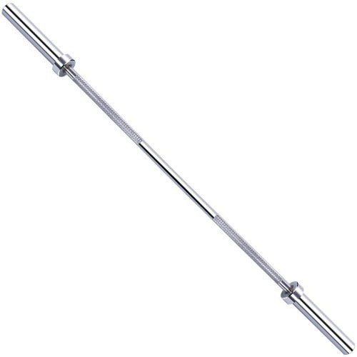 Olympic Barbell Chrome 7' Weight Lifting 1000 lbs Capacity