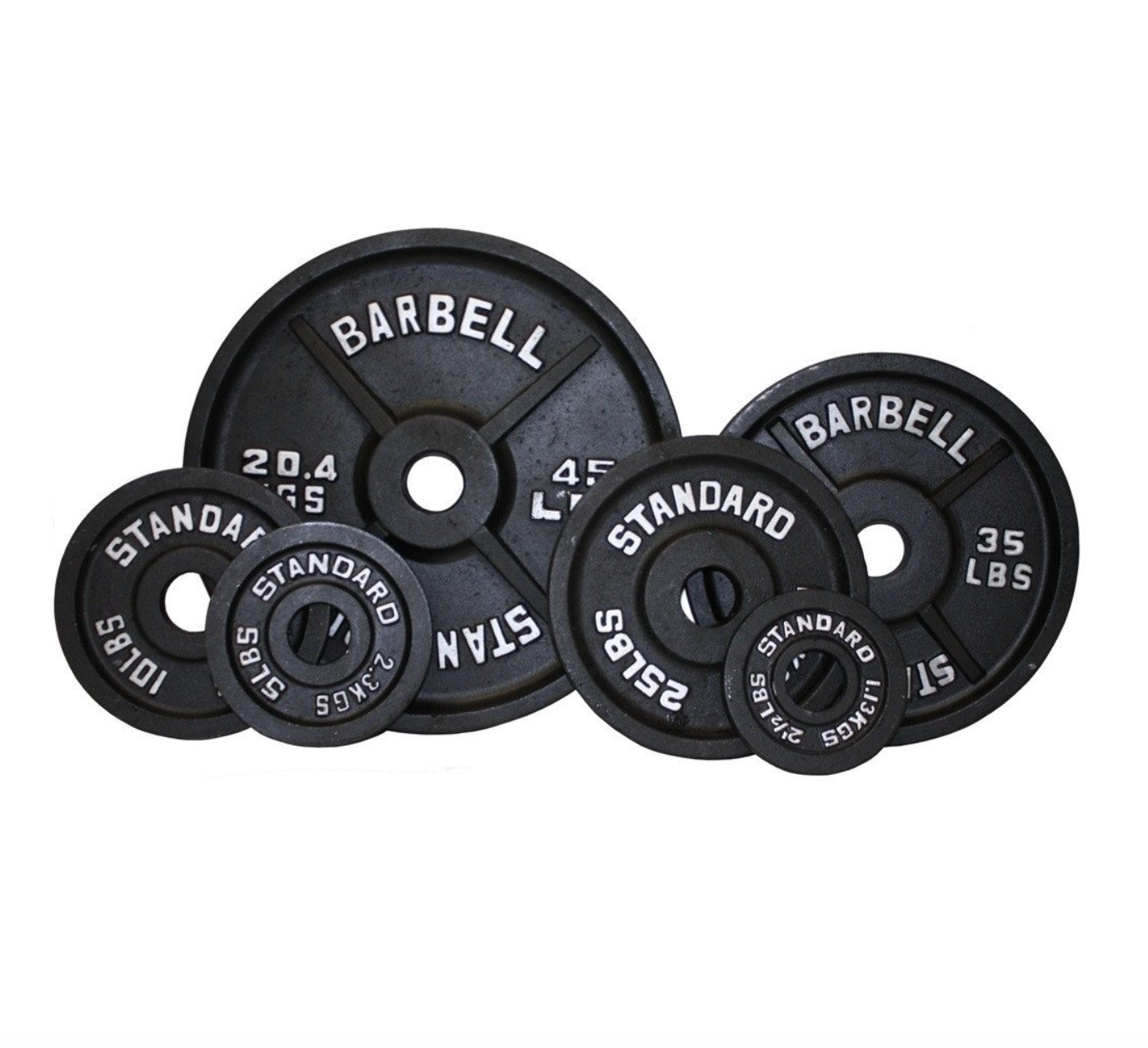 New Olympic Weights Plate Sets (255 lbs, 355 lbs or 455 lbs) - Gym Experts™