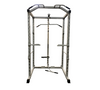 New Pro Power Cage with Rack, Pull Up Bar, J-Hooks and Dip Bars